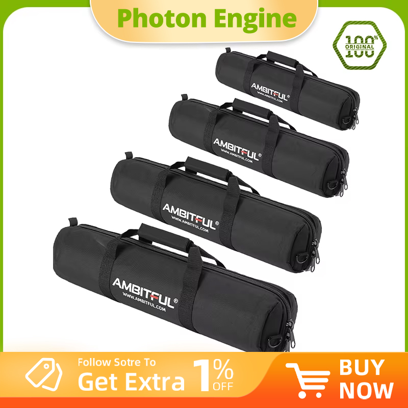 Photography Lighting Gear - 55/60/65/70/75/80/100/125cm Padded Camera Monopod Tripod Carrying