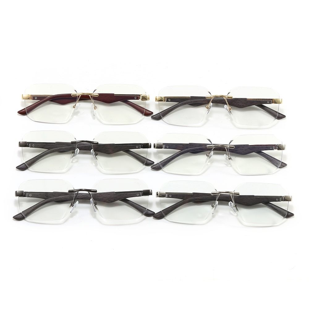 Vintage Photography Lighting - UV Protection Wood Grain Sunglasses Outdoor