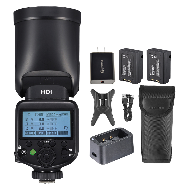 JINBEI HD-1Round-head HSS Spee - Photography Lighting ulasan dan harga
