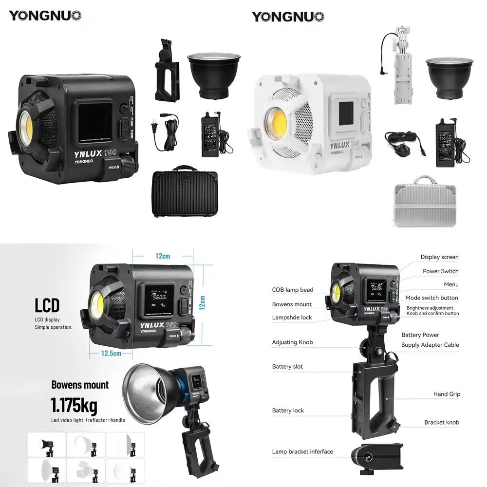 YONGNUO YNLUX100 100W 3200K-56 - Photography Lighting ulasan dan harga