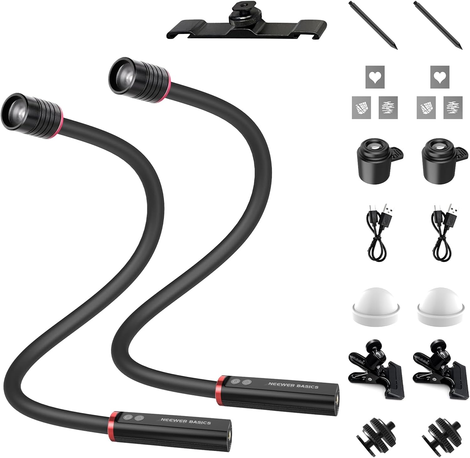 NEEWER BASICS 2 Pcs ML01 USB C - Photography Lighting Basics ulasan dan harga