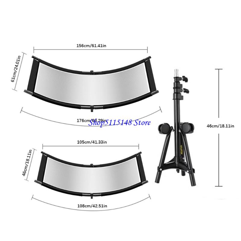 F3MA Compactly Curved Photogra - Photography Lighting Reflector ulasan dan harga