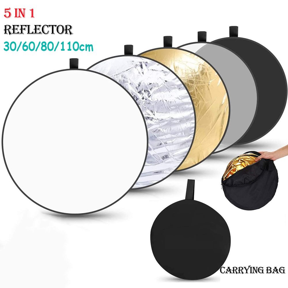 Reflector 30CM 60CM 80CM 110CM - Photography Lighting Reflector ulasan dan harga