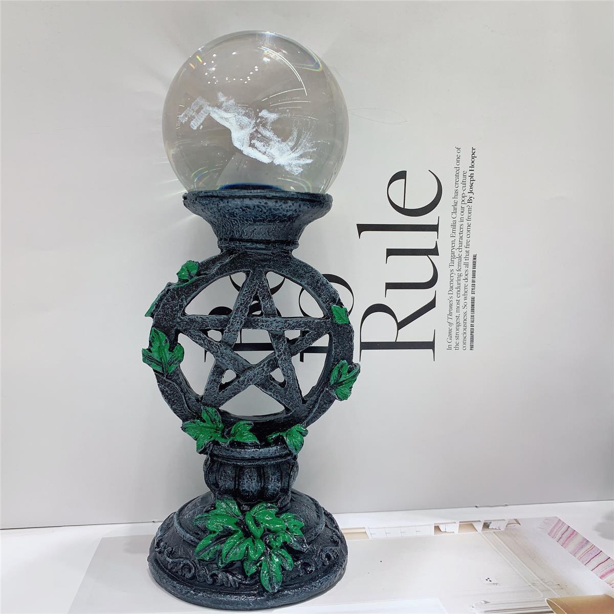 Pentagram Ornament Jade Base C - Vintage Photography Lighting ulasan dan harga