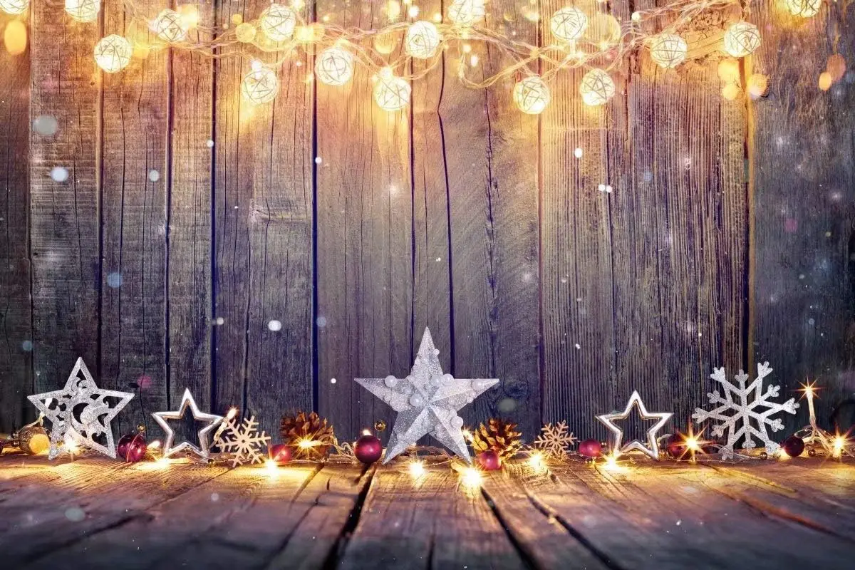Christmas Backdrop Vintage Woo - Vintage Photography Lighting ulasan dan harga