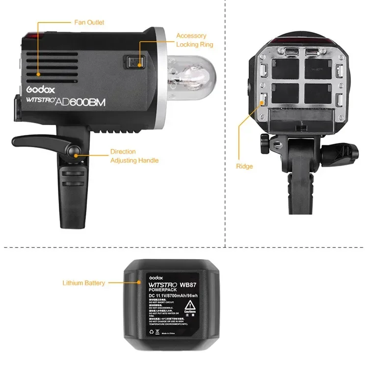 2026 Premium  AD600BM 600W Stu - Photography Lighting ulasan dan harga
