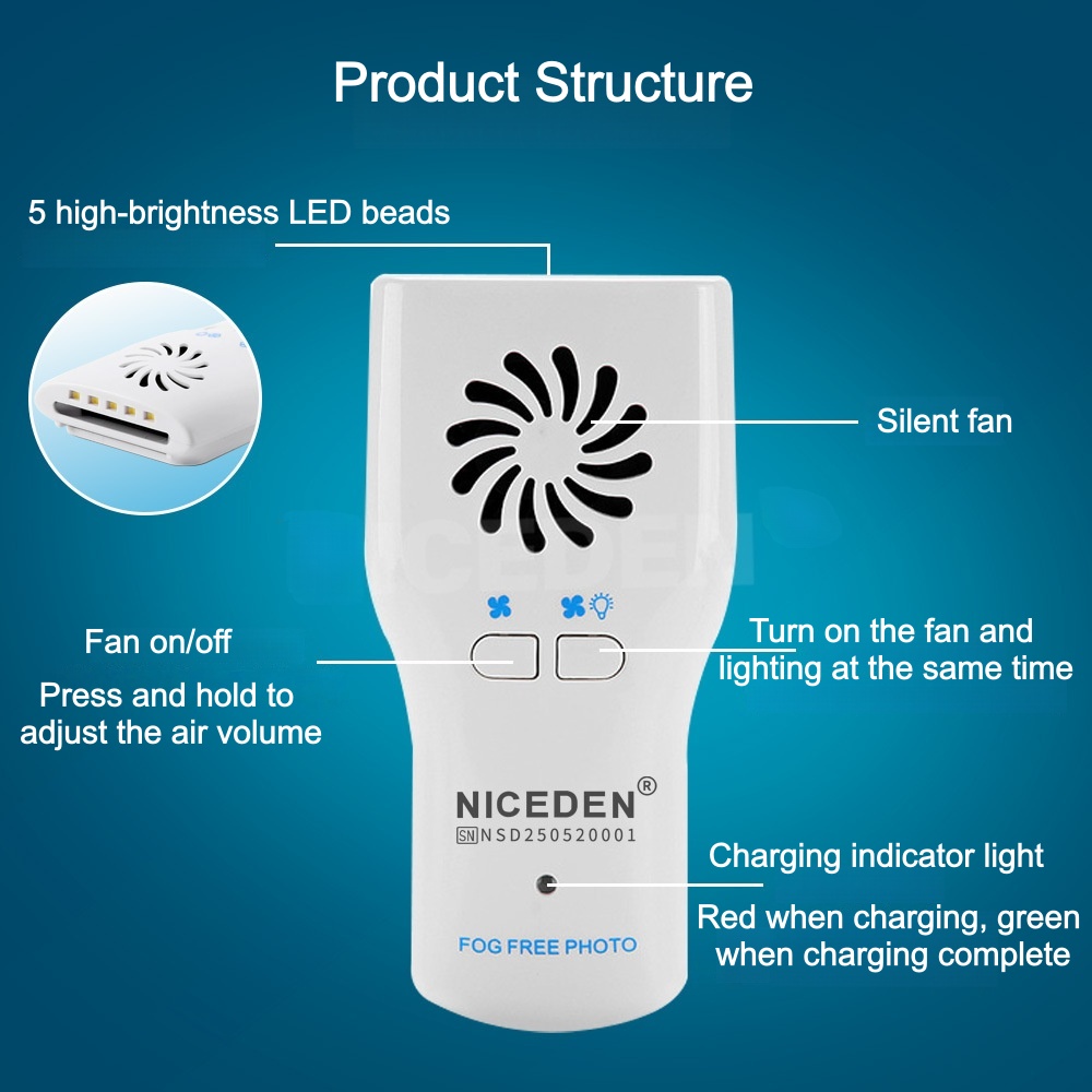 5PCS Dental Anti-Fog Mirrors S - Photography Lighting Reflector ulasan dan harga