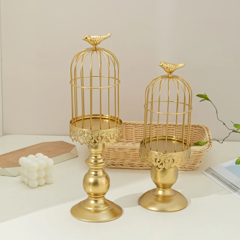 Vintage Birdcage Candle Holder - Vintage Photography Lighting ulasan dan harga