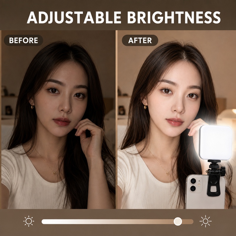 DY11Mini Portable Clip-On Phon - Photography Lighting For Outdoors ulasan dan harga