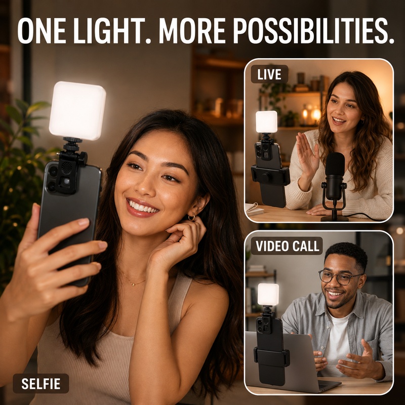 DY11Mini Portable Clip-On Phon - Photography Lighting For Outdoors ulasan dan harga
