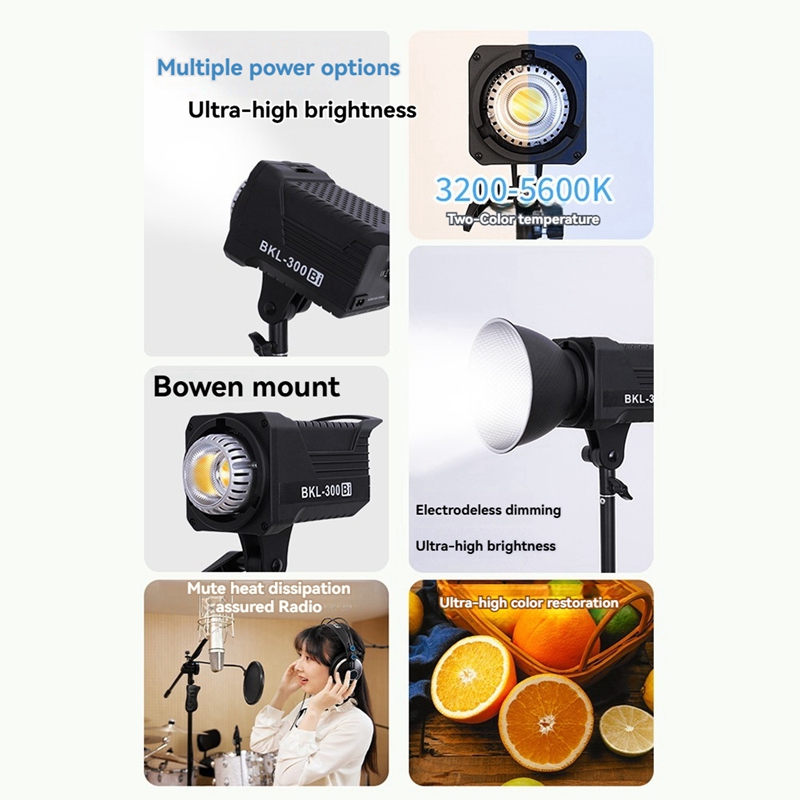 300W Bi LED Video Light, Conti - Photography Lighting ulasan dan harga