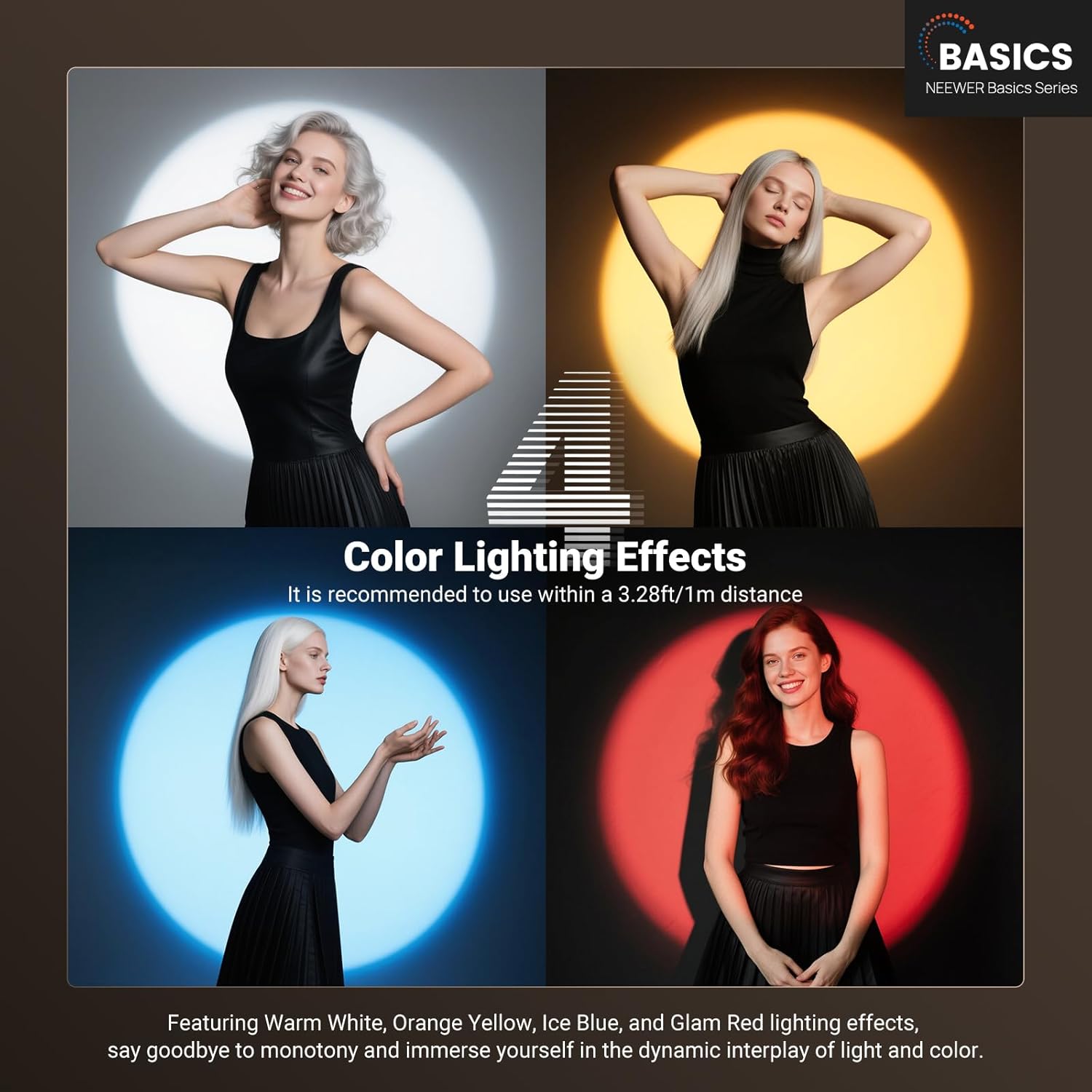 NEEWER Basics RGB Photography  - Photography Lighting Basics ulasan dan harga