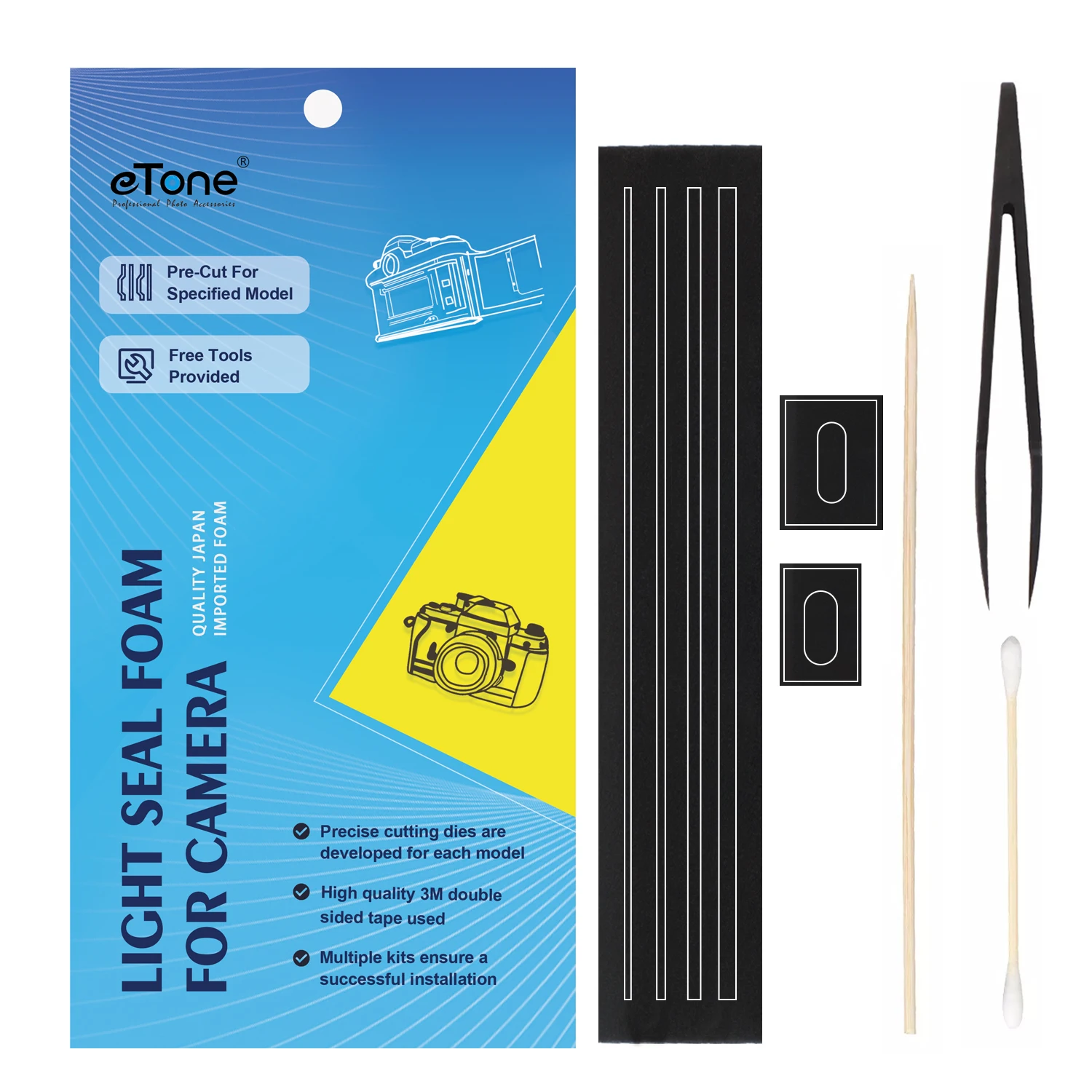 eTone Pre-cut Light Seal Foam  - Vintage Photography Lighting ulasan dan harga