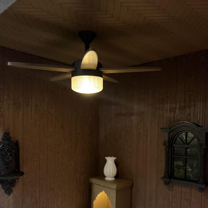 1/12 Mini Vintage Ceiling Fan  - Vintage Photography Lighting ulasan dan harga