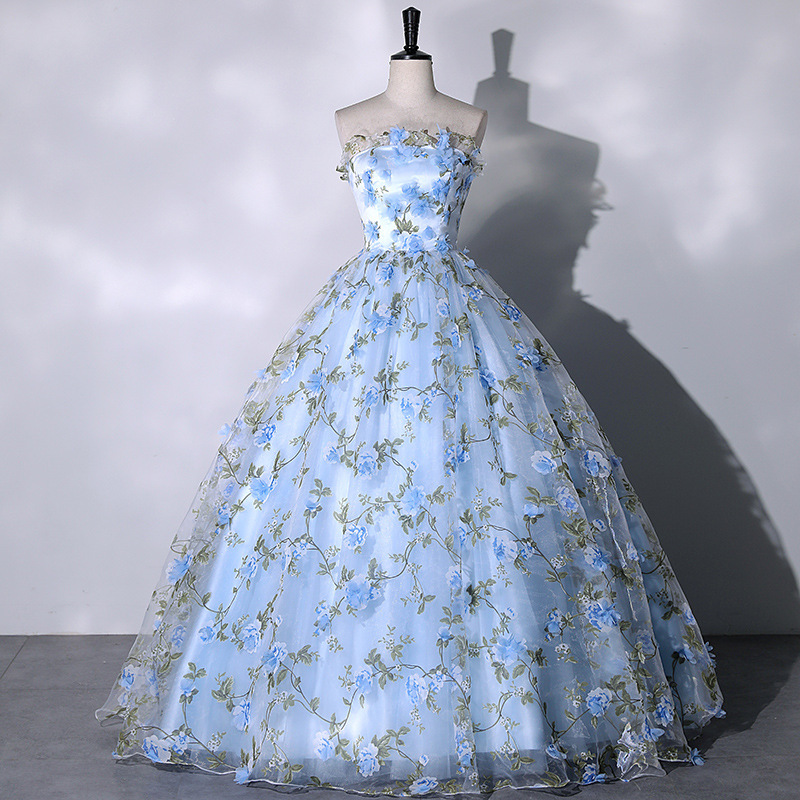 Floral Evening Dress French Pr - Photography Lighting Basics ulasan dan harga