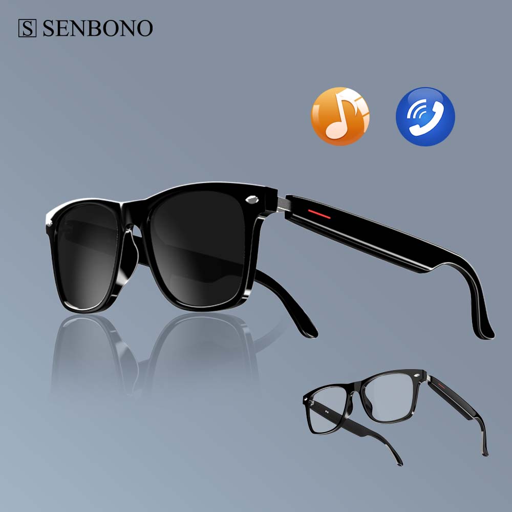 SENBONO E13 Smart Glasses:Blue - Photography Lighting Gear ulasan dan harga