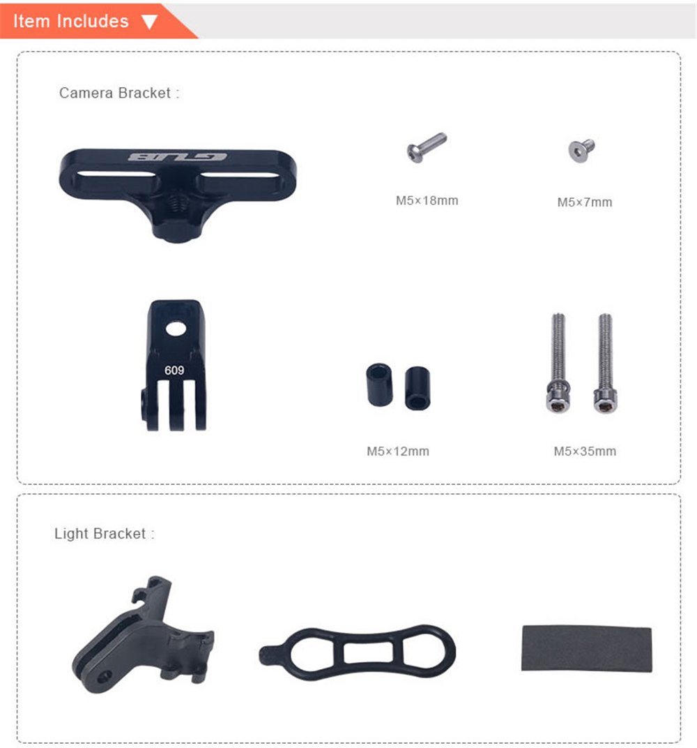 GUB 609 Aluminum Bike Holder A - Photography Lighting Gear ulasan dan harga
